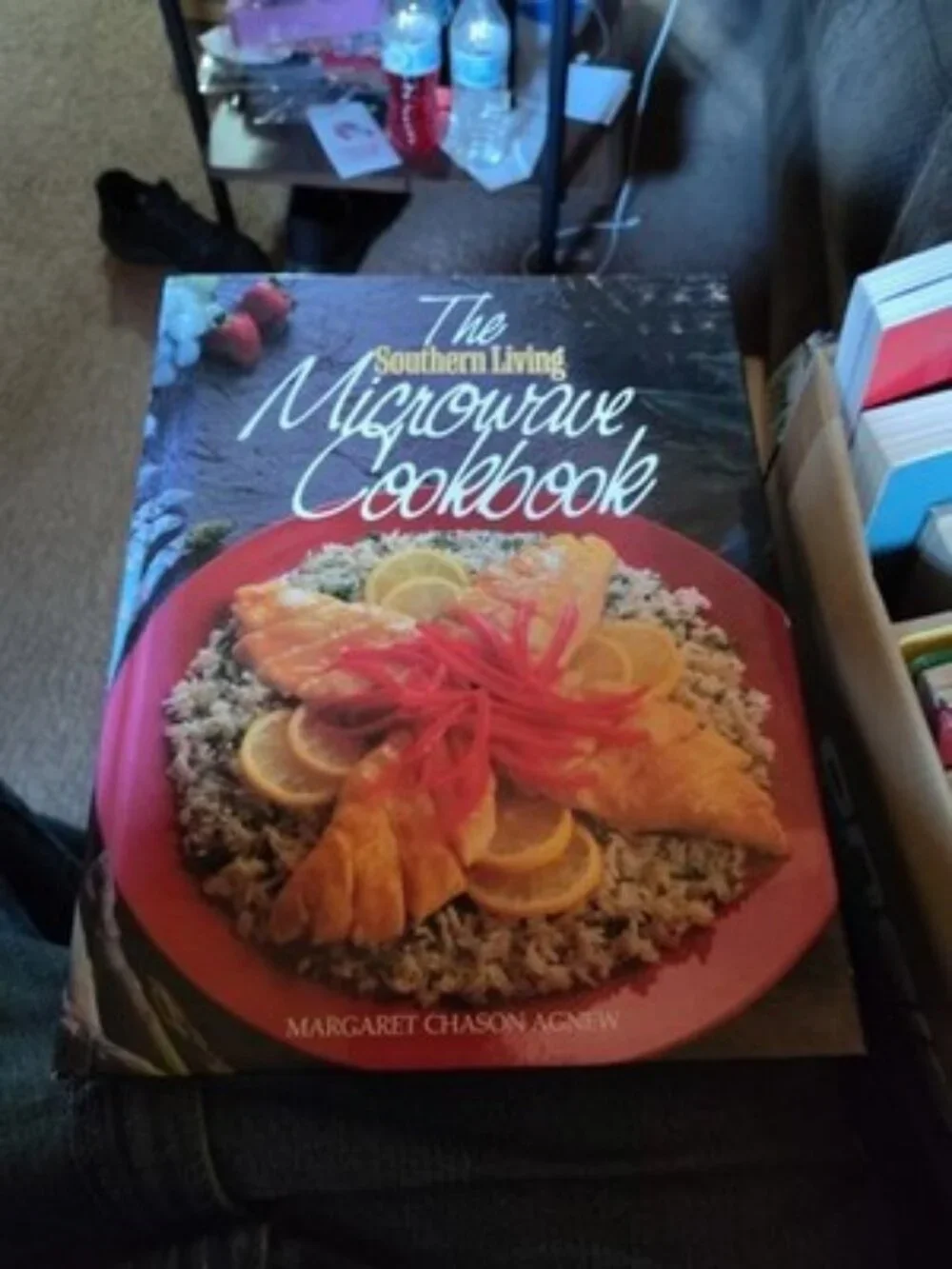The Southern Living Microwave Cookbook Margaret Chason Agnew 1988 Book Recipes